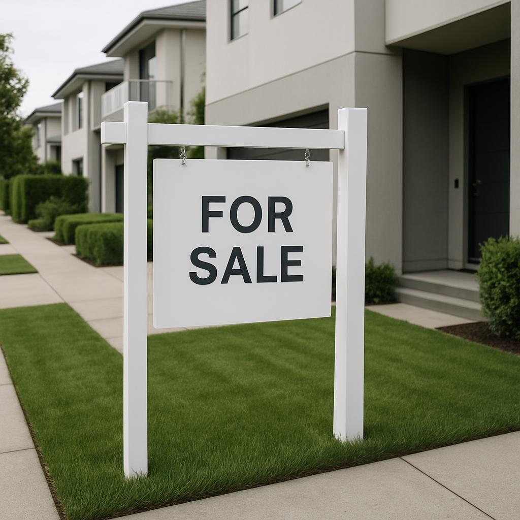 A house for sale, likely a residential property, currently on the market.